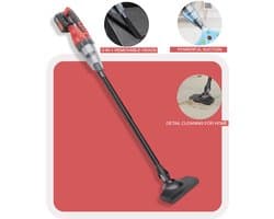 120W Draadloze 2 in 1 Wasstofzuiger levert krachtige reinigingsprestaties