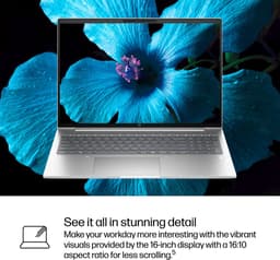 HP ProBook 4 G1iR Intel Core 5 120U Laptop 40,6 cm (16") WUXGA 16 GB DDR5-SDRAM 512 GB SSD Wi-Fi 6E (802.11ax) Windows 11 Pro Zilver — thumbnail 4