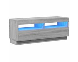 TV-meubel met LED-verlichting 100x35x40cm - modern en duurzaam