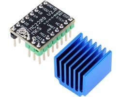 3D printer reserveonderdelen - 3D Printer Nozzles - TMC2209 V2.0 Stappenmotor Driver, Geschikt voor Ender 3 Controlebord, Vervangt A4988, Ondersteunt UART Modus