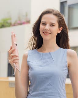 Mini Draagbare Handventilator met LED-display en USB-oplaadbaar — thumbnail 5