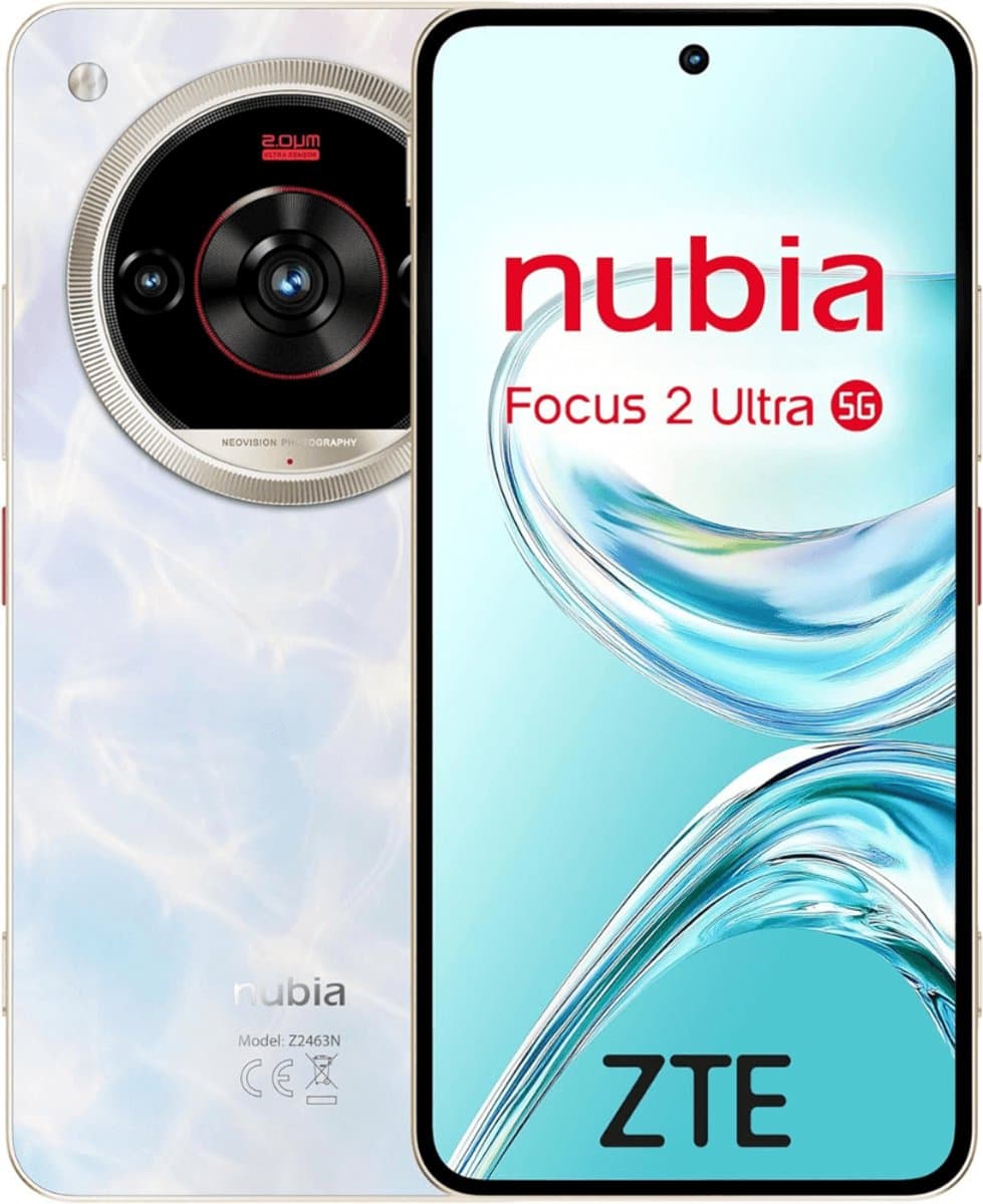 Nubia Focus 2 Ultra 5G 17,3 cm (6.8") 8 GB 512 GB 5000 mAh Wit — afbeelding 1
