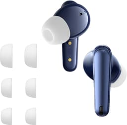 kwmobile 6x cover voor in-ear oortjes geschikt voor Anker Soundcore Liberty 4 NC - Vervangende oordopjes van siliconen in wit - 3 maten — thumbnail 4