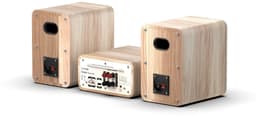 Pure Classic Stereo Mini - Het charmante microstereosysteem, Katoenwit/Eiken — thumbnail 2