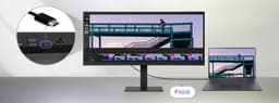 LG 34U650A-B - Utrawide QHD IPS Monitor - USB-C 96W - RJ45 - 100hz - 34 inch — thumbnail 9