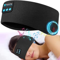 Draadloze Slaapkoptelefoon – Bluetooth Hoofdband voor Zijslapers – Ruisonderdrukking – Ultradun Ontwerp — thumbnail 1