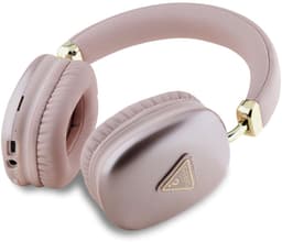 Guess Bluetooth Stereo Koptelefoon - Saffiano Triangle Logo - Roze — thumbnail 3