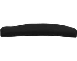 kwmobile band geschikt voor Logitech H800 - Koptelefoonband in zwart - Zachte hoofdband voor hoofdtelefoon