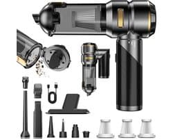 Draadloze Handstofzuiger - 21000 Pa Accu Stofzuiger voor Auto en Thuis