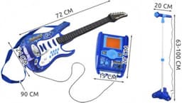 Elektrische gitaar + microfoon + versterker — thumbnail 4