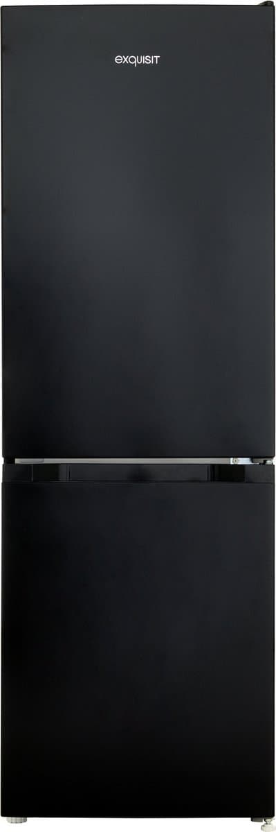 Exquisit KGC231-60-E-050CB - Koel-vriescombinatie - C Label - 5 Jaar Garantie - 157 Liter - Zwart — afbeelding 1