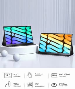 Thuys - Portable Monitor - Draagbare Monitor - Draagbaar Scherm - Hoogwaardige Kwaliteit — thumbnail 4