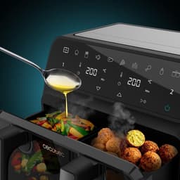 Cecotec 04986 friteuse Enkel 9 l Vrijstaand 2850 W Heteluchtfriteuse Zwart — thumbnail 2
