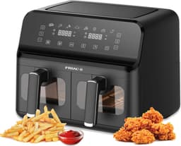Friac AIF 8017 GS Dubbele Airfryer 4+4 L 2700W — thumbnail 13