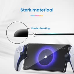 YONO Screen Protector geschikt voor Playstation Portal - Gehard Glas - Krasbestendig - PS5 Portable Accessoires - 2 stuks — thumbnail 5