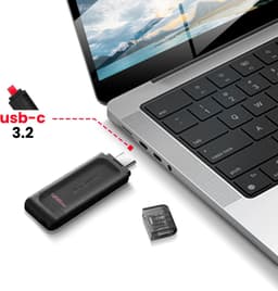 Kingston USB Stick 128GB - DataTraveler 70 - USB-C 3.2 - 100 MB/s — thumbnail 15