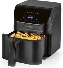 Rachs KOCHWERK heteluchtfriteuse digitaal 4l met herinneringsfunctie - zwart mat — thumbnail 2