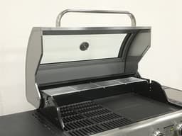 GrilluxePrime gasbarbecue 4 branders met gietijzeren kookplaat — thumbnail 4