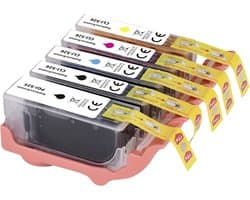 Renkforce Inktcartridge vervangt Canon PGI-525PGBK, CLI-526BK, CLI-526C, CLI-526M, CLI-526Y Compatibel Combipack Zwart,