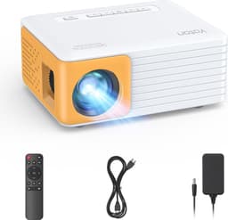 Synergy - Mini Beamer - Input tot Full HD 1080P - Projector - Mini Projector - HDMI - USB - Wit - Smartphone - Draagbaar - Ingebouwde speaker — thumbnail 1