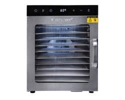 Wartmann 2110 DH voedseldroger, droogoven, dehydrator, RVS, 10-laags.