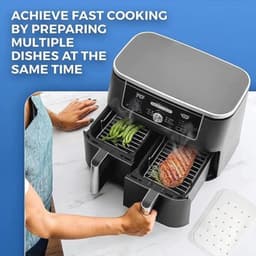 Airfryer-accessoireset - Siliconen liner, racks, handschoenen en meer voor heteluchtfriteuse — thumbnail 2