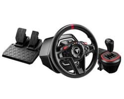 Thrustmaster T128-X + TH8S SHIFTER - Racestuur en Pedalen - Force Feedback - met shifter - voor PC, XBOX Series - geschikt voor Forza Horizon 6