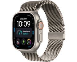 Apple Watch Ultra 4 49mm Naturel (Naturel Milanese Loop M)
