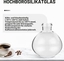 Stijl Sifon Koffiezetapparaat Thee Sifon Pot Vacuüm Koffiezetapparaat Glas Type Koffiezetapparaat Filter — thumbnail 3