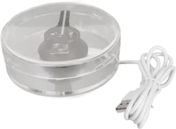 3D-hologramventilator, WiFi-tabletholografische Videoprojector Reclamedisplay Ingebouwde Luidspreker, 2 Bladeren 3D-reclamemachine met 48 LED's, Geheugenkaart, voor Bedrijven, — thumbnail 1