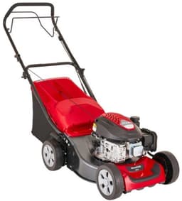 Grasmaaier Zelfrijdend - 41 cm Snijbreedte - Benzine Motor - 60 Liter Grasopvangbak - Stalen Chassis - Voor Kleine Tot Middelgrote Tuinen — thumbnail 1