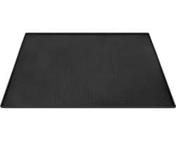 48 x 30 cm, zwart, siliconen, antislip, droogmat voor koffiemachine