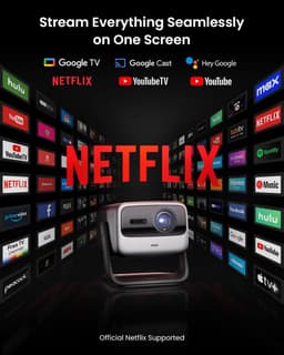 Beamer 4K Triple Laser - 3300 ISO Lumen - 3840 x 2160 Resolutie - Laser - Draagbaar - Thuisbioscoop Projector — thumbnail 5