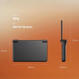 Gaming Handheld Clamshell - 6 Inch 120Hz AMOLED Dubbel Scherm - Snapdragon 8 Gen 2 - 12GB RAM - 256GB Opslag - Android 13 - Zwart — thumbnail 5