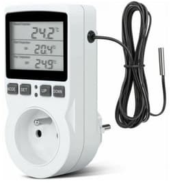 Programmeerbare stekkers - Temperatuurregelstekkers, digitale timerstekkers, programmeerbare digitale stekkers geschikt voor sensoren, programmeerbare digitale timers, temperatuurregelstekkers geschikt voor verwarming van kassen en aquaria. — thumbnail 1