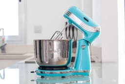 QORA® Mixer met mengkom - Mixer - Mixer met mengkom keukenmachine - Blauw - ‎23cm x 30cm x 33cm — thumbnail 3