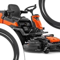 V-riem 2032 mm Binnenomtrek - 2082 mm Buitenomtrek - 13 mm Breedte - Rubber - Compatibel met Husqvarna - Maaierriem — thumbnail 3