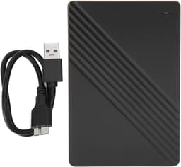 Externe Harde Schijf - Draagbare Opslag - Bestanden Opslaan - Ultradun Aluminium - 500 GB - Zwart — thumbnail 1