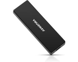 Externe SSD - Draagbare Schijf - Snelle Data Transfer - Metaal Omhulde - 500 GB - Zwart