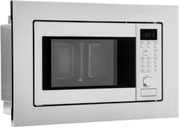 2in1 inbouw magnetron | met grill | 20 liter | 8 automatische programma's | ontdooifunctie | grillrooster en draaiplateau (Ø 24.5 cm) | 800 watt | roestvrij staal | MWG 2215 EB — thumbnail 1