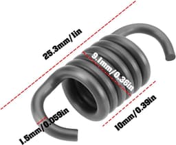 2 Stks Grasmaaier Koppeling Spanveren 503816001 Compatibel met Husqvarna 123L 223L 323L 323R 325L 326L 326LX 326LDX - ShopVlot — thumbnail 3