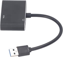 USB naar HD Adapter - Video Converter - Extra Scherm Aansluiten - Dubbele Interface - Compact Design - Zilver — thumbnail 4