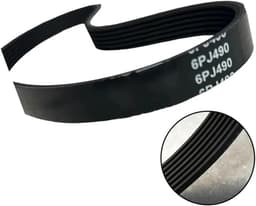 Aandrijfriem Grasmaaier - Reserveonderdeel Rubber - Gazon Onderhoud - Duurzame Prestaties - Standaard Maat - Zwart — thumbnail 1