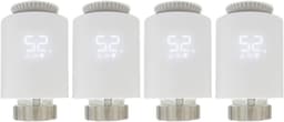 Slimme Thermostaatkraan - Radiator Bediening - Energie Besparen - App en Spraakbediening - 4 Stuks - Wit — thumbnail 1