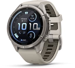 Garmin fēnix 9 Pro InReach/LTE - 43 mm - Multisport GPS Smartwatch - 1.3" AMOLED-scherm - Titanium behuizing - Tot 10 dagen batterijduur — thumbnail 3