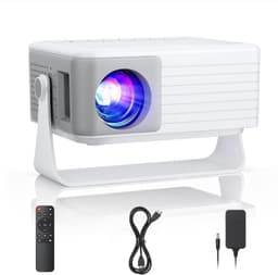 Klarven® Mini Projector Wit - Mini Pc Projector - Full HD 1080P - Autokeystone - Draagbaar en Compact — thumbnail 1