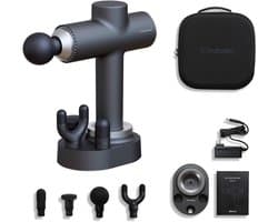 Thijox - Massage Gun SE met Oplaadstation - Krachtige Massagepistool voor Spieren, Professionele Massage, Draagbaar, Zwart, Voor Thuis en Sport