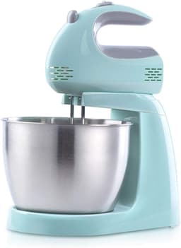 Keukenmixer - Mixer Kom - Bakken En Koken - 5 Snelheden Turbo - 3L Kom - Rood — thumbnail 1