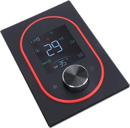 Slimme Thermostaat - Energiezuinig Verwarmen - Comfort Verhogend - App Bediening - 130 x 88 mm - Zwart — thumbnail 5