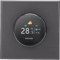 Slimme Thermostaatknoppen - Temperatuurregelaar WiFi - Comfort Thuis - Helder TFT-scherm - 16A - Wit — thumbnail 1